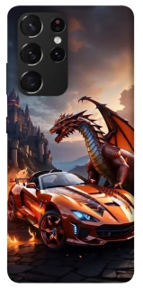 Чохол на Samsung Galaxy S21 Ultra Сar and dragon фото 1 з 1