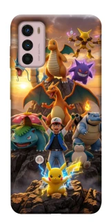 Чехол на Motorola Moto G42 Pokemon фото 1 из 1