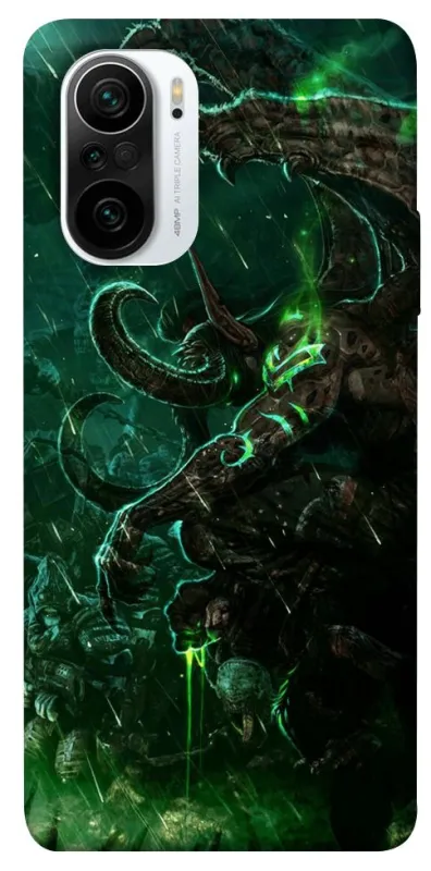 Чехол на Xiaomi Redmi K40 / K40 Pro / K40 Pro+ / Poco F3 Warcraft Illidan v2 фото 1 из 1