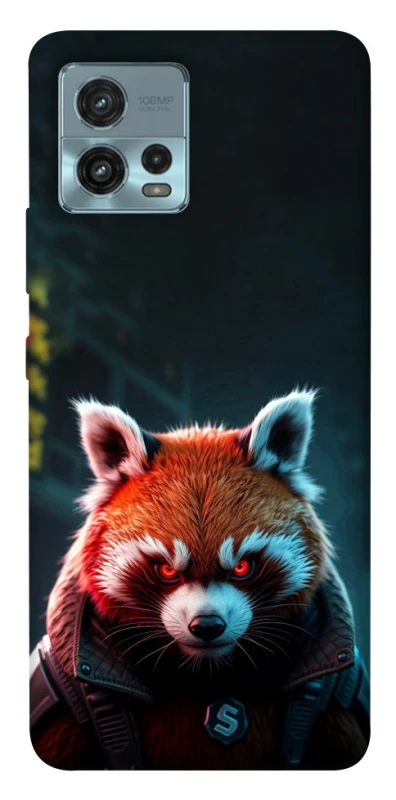 Чохол на Motorola Moto G72 Cyber Red Panda фото 1 з 1