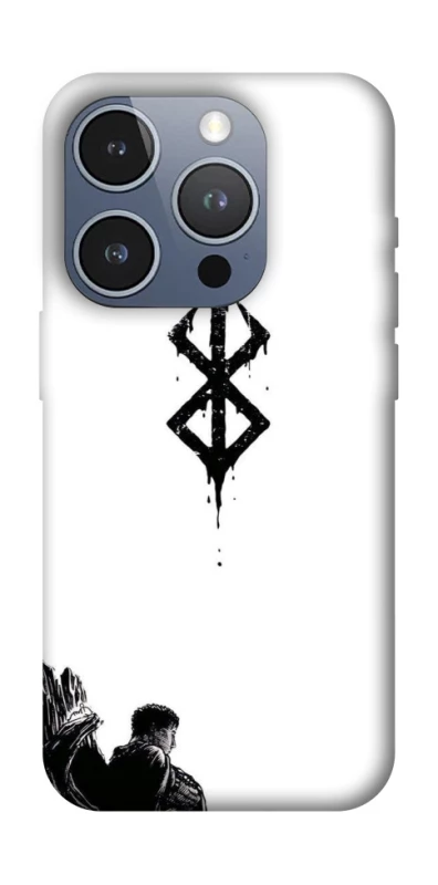 Чохол на Apple iPhone 16 Pro berserk white фото 1 з 1