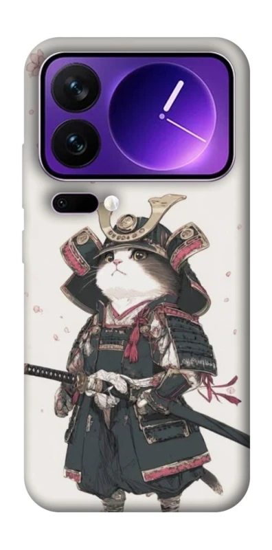 Чохол на Xiaomi 17 Pro Max Samurai Cat Warrior фото 1 з 1