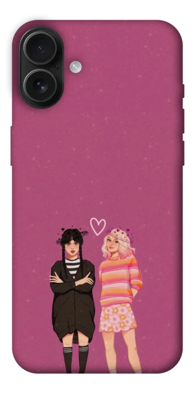 Чохол на Apple iPhone 16 Plus Raven & Rainbow Wednesday фото 1 з 1