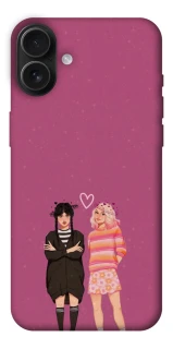 Чохол на Apple iPhone 16 Plus Raven & Rainbow Wednesday фото 1 з 1