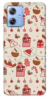 Чохол на Motorola Moto G84 Новорічний v14 фото 1 з 1