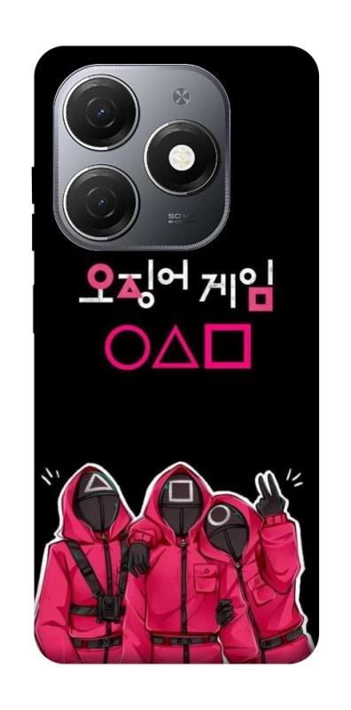 Чохол на TECNO Spark 20 squid game v5 фото 1 з 1