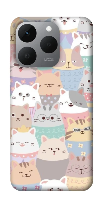 Чехол на Realme 15T Funny Kittens ver.2 фото 1 из 1