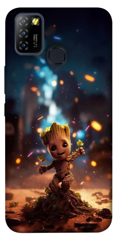 Чохол на Infinix Hot 10 Lite Baby Groot v3 фото 1 з 1