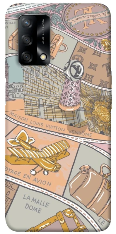 Чехол на Oppo A74 4G Fashion collage ver.2 фото 1 из 1