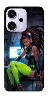 Чохол на Oppo Reno 14 Pro Cyber girl фото 1 з 1