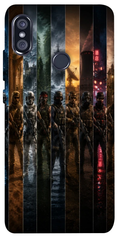 Чехол на Xiaomi Redmi Note 5 Pro / Note 5 (AI Dual Camera) Counter-Strike ver.3 фото 1 из 1