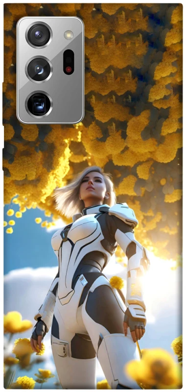 Чохол на Samsung Galaxy Note 20 Ultra Cyber space girl ver.3 фото 1 з 1