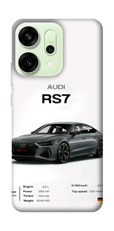 Чехол на Oppo Reno 14 Audi RS7 фото 1 из 1