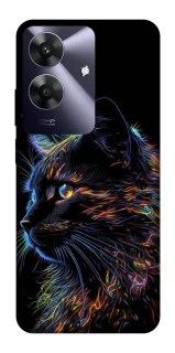 Чохол на Realme Note 60 Чорний кіт фото 1 з 1