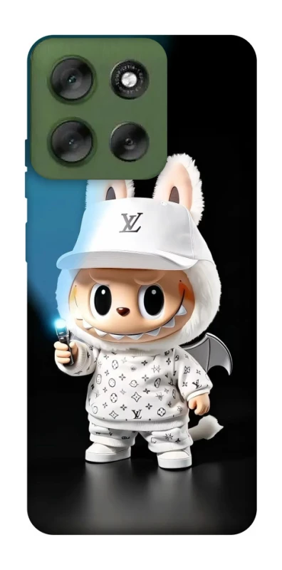 Чохол на Motorola Moto G56 5G Labubu with flashlight ver.1 фото 1 з 1