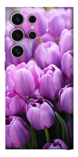 Чехол на Samsung Galaxy S25 Ultra Фиолетовые тюльпаны фото 1 из 1