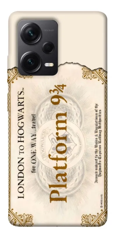 Чехол на Xiaomi Redmi Note 12 Pro+ 5G Ticket 9-3/4 фото 1 из 1