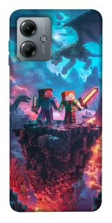 Чохол на Motorola Moto G14 Minecraft v3 фото 1 з 1
