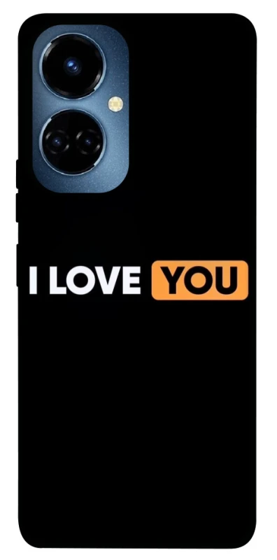 Чохол на TECNO Camon 19 Pro Love aesthetic ver.6 фото 1 з 1