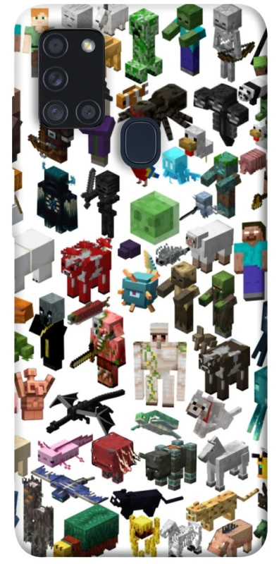 Чохол на Samsung Galaxy A21s Minecraft v4 фото 1 з 1
