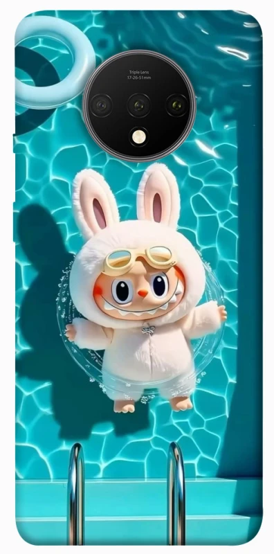Чохол на OnePlus 7T Labubu in the pool ver.2 фото 1 з 1