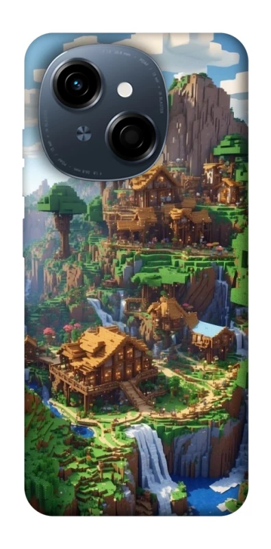 Чехол на TECNO Spark Go 1 Minecraft universe фото 1 из 1