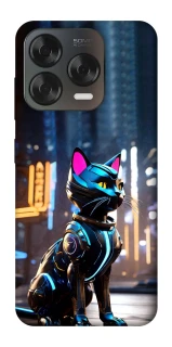 Чехол на ZTE Blade V70 Design Cyber cat фото 1 из 2