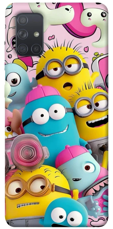 Чохол на Samsung Galaxy A71 Minions ver.1 фото 1 з 1