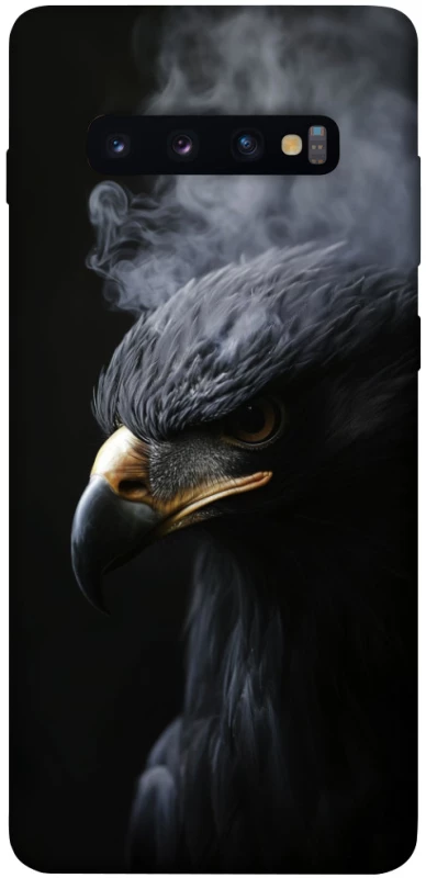 Чехол на Samsung Galaxy S10+ black eagle фото 1 из 1