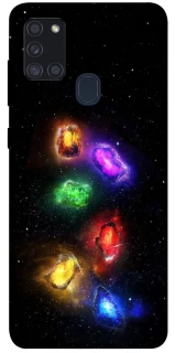 Чехол на Samsung Galaxy A21s Infinity Stones фото 1 из 1