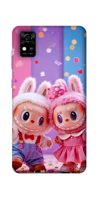 Чохол на ZTE Blade A31 Labubu twins ver.3 фото 1 з 1