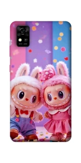 Чохол на ZTE Blade A31 Labubu twins ver.3 фото 1 з 1