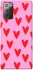 Чохол на Samsung Galaxy Note 20 Red hearts 2 фото 1 з 1