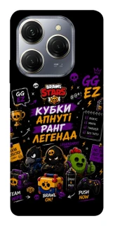 Чехол на TECNO Spark 20 Pro Brawl Stars collage фото 1 из 1
