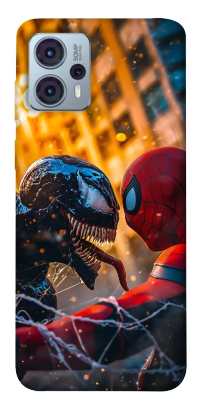 Чохол на Motorola Moto G23 Venom vs Spiderman фото 1 з 1