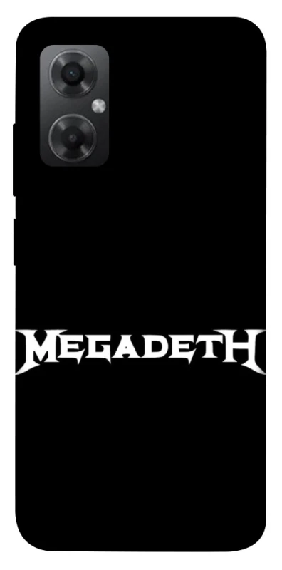 Чохол на Xiaomi Redmi Note 11R Megadeth logo фото 1 Чохол на Xiaomi Redmi Note 11R Megadeth logo фото 1 з 1