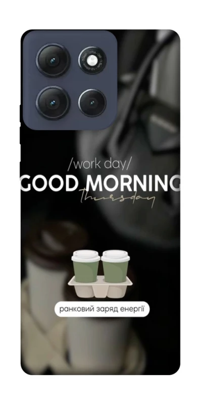 Чохол на Motorola Moto G86 Power Thursday coffee фото 1 з 1