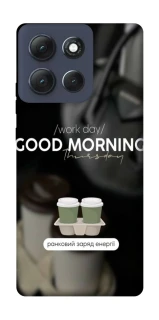 Чехол на Motorola Moto G86 Power Thursday coffee фото 1 из 1