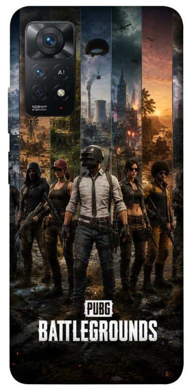 Чехол на Xiaomi Redmi Note 11 Pro 4G/5G PUBG фото 1 из 1