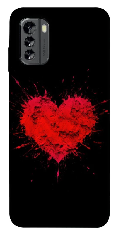 Чохол на Nokia G60 Splash heart фото 1 з 1