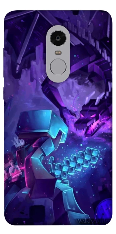 Чохол на Xiaomi Redmi Note 4X / Note 4 (Snapdragon) Minecraft dragon фото 1 з 1