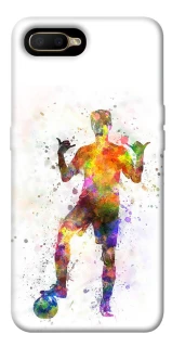 Чохол на OPPO A5 / A3S / AX5 / R15-NEO Football Player v3 фото 1 з 1