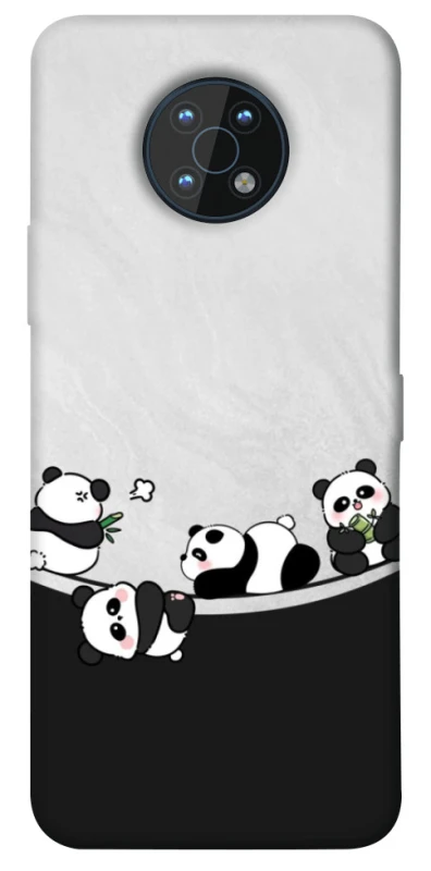 Чохол на Nokia G50 Four pandas фото 1 з 1
