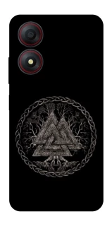 Чехол на ZTE Blade A34 4G Валькнут v3 фото 1 из 1