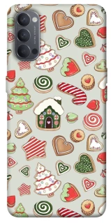 Чехол на Oppo Reno 4 Новогодний v7 фото 1 из 1