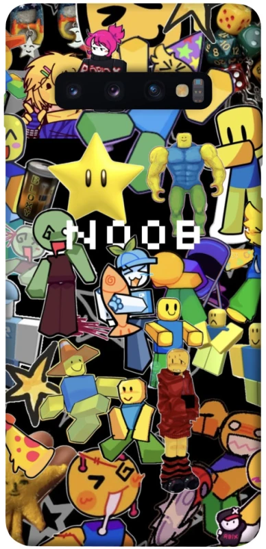 Чохол на Samsung Galaxy S10+ Roblox Noob фото 1 з 1