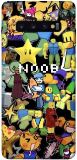 Чехол на Samsung Galaxy S10+ Roblox Noob фото 1 из 1