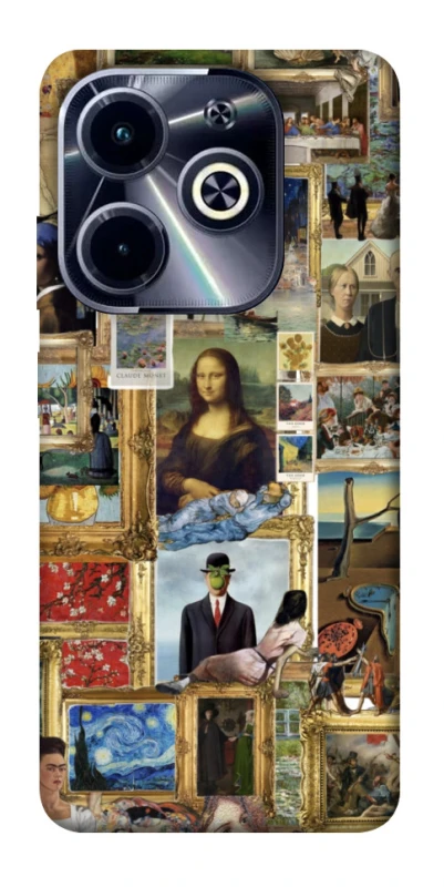 Чохол на Infinix Hot 40i Art collage ver.9 фото 1 з 1