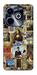 Чехол на Infinix Hot 40i Art collage ver.9 фото 1 из 1