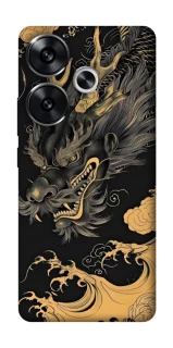 Чохол на Xiaomi Poco F6 gold dragon фото 1 з 1